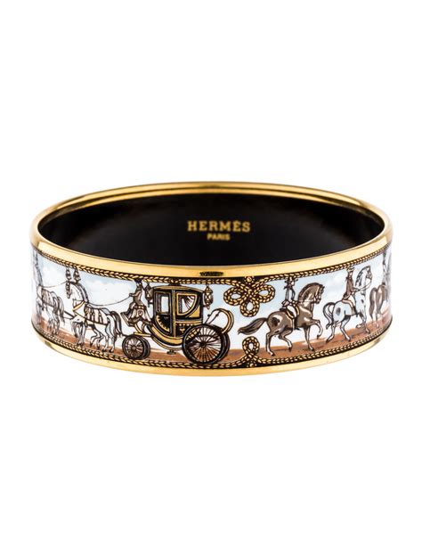 hermes enamel bracelets for women.